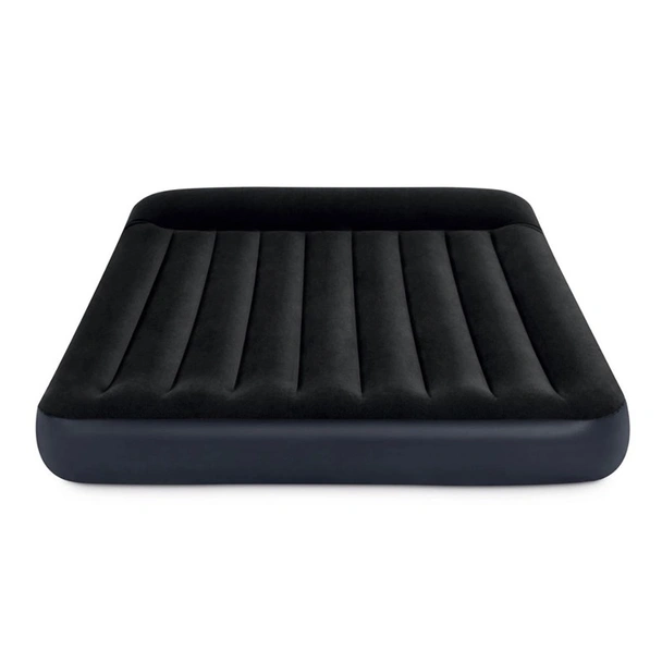 Надуваем дюшек с вградена възглавница 152х203х25 см INTEX - Image 3