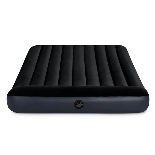 Надуваем дюшек с вградена възглавница 152х203х25 см INTEX - Image 4