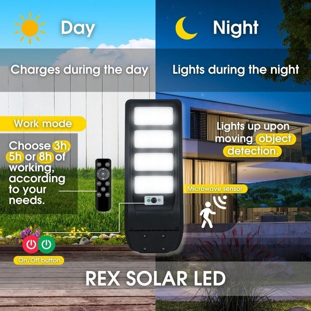 Соларно LED осветително тяло 150 W REX VIVALUX - Image 8