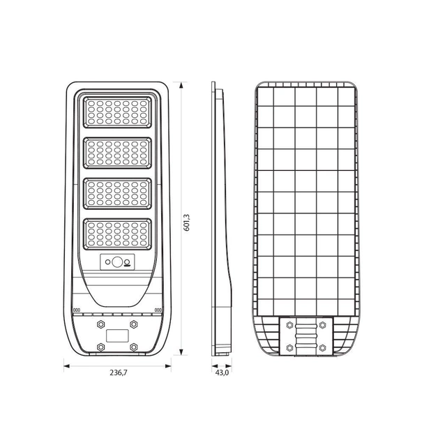 Соларно LED осветително тяло 150 W REX VIVALUX - Image 9