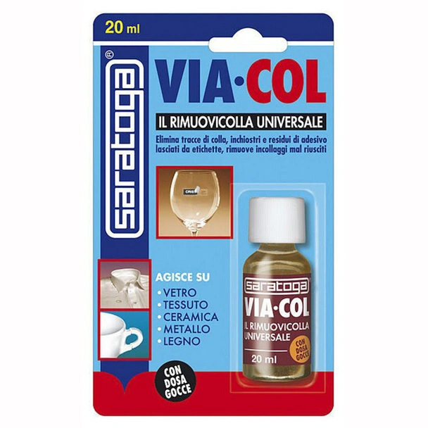 Чистител за секундно лепило 20 мл VIA-COL SARATOGA