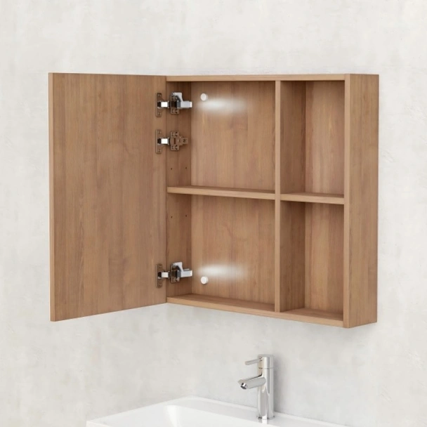 Огледален шкаф за баня Di Legno 6060-14 INTER CERAMIC - Image 3