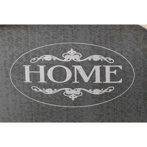 Кутия за съхранение HOME 20x20x12см сива MIKA - Image 2