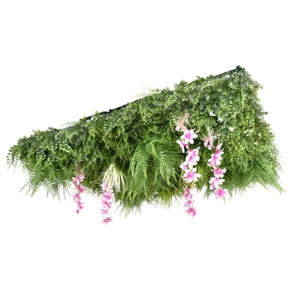 Пано изкуствена зелена декорация 100x100 см Blooming Creek MY GARDEN - Image 2