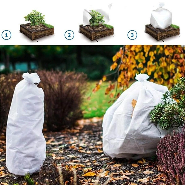 Покривало против слана Winter-sping 1.6x5 м бяло BRADAS - Image 2