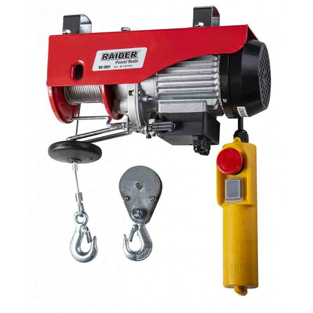 Електрически телфер 250 кг 6 м 510W RD-EH01 Raider - Image 2