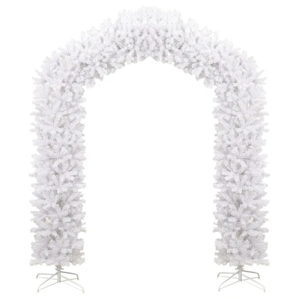 Коледна елха арка, бяла, 270 см - Image 2