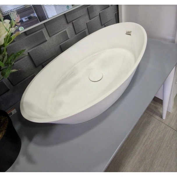 Мивка за баня върху плот ICB 683W INTER CERAMIC - Image 2