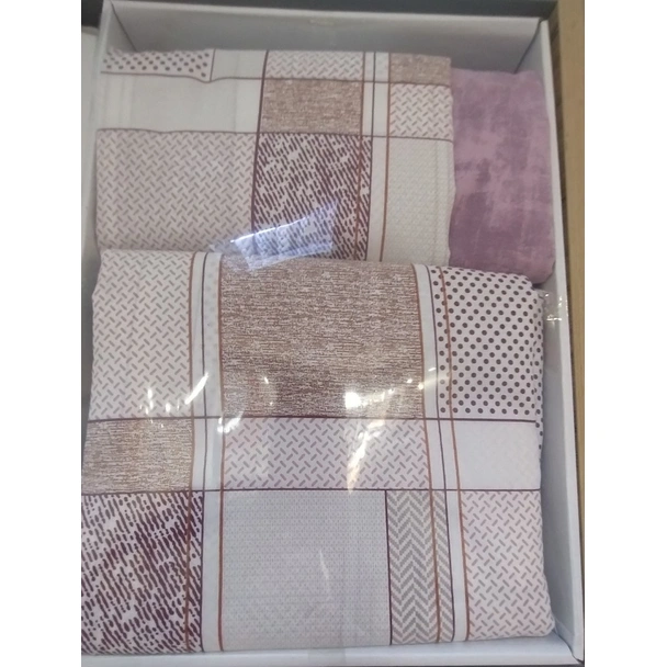 Спален комплект 4 части Нежна мозайка COTTON GARDEN - Image 4