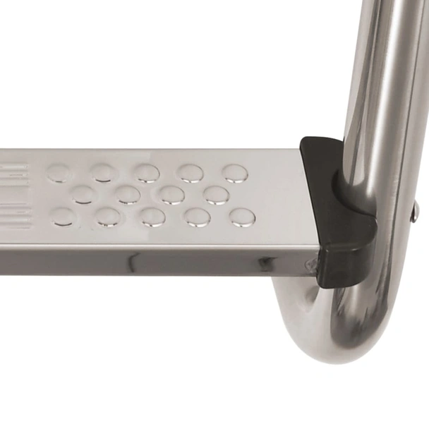 Стълба за басейн с 3 стъпала, 120 см неръждаема стомана - Image 6