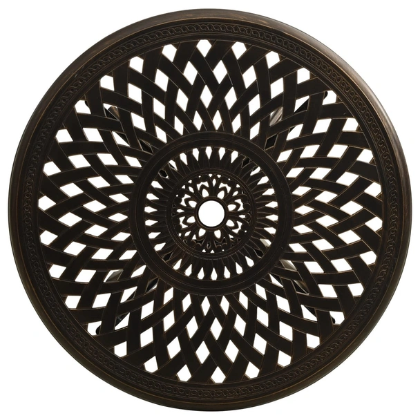 Бистро комплект, 3 части, лят алуминий, бронз - Image 12