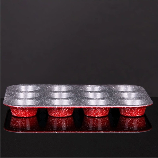 Форма за мъфини 12 бр. червена OLIVER VOLTZ - Image 4