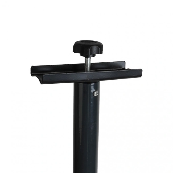 Единична стойка за прожектор 1.6 м червено/сиво LIGHTEX - Image 3