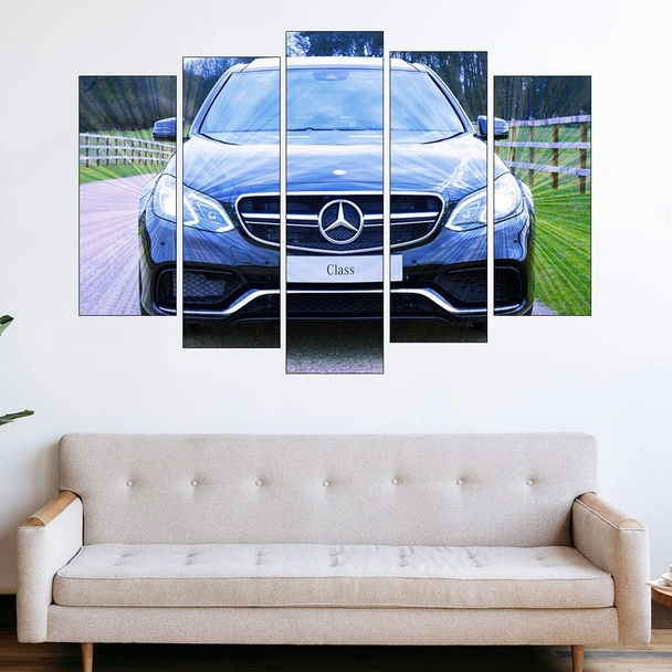 Луксозен автомобил - Mercedes - картина пано за стена - Image 3