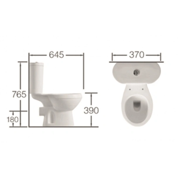 Моноблок с Rimless обливане Linni INTER CERAMIC - Image 2