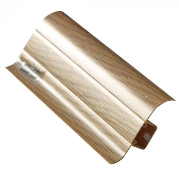 PVC перваз с кабел канал SG56/08 Тъмен Дъб - Image 2