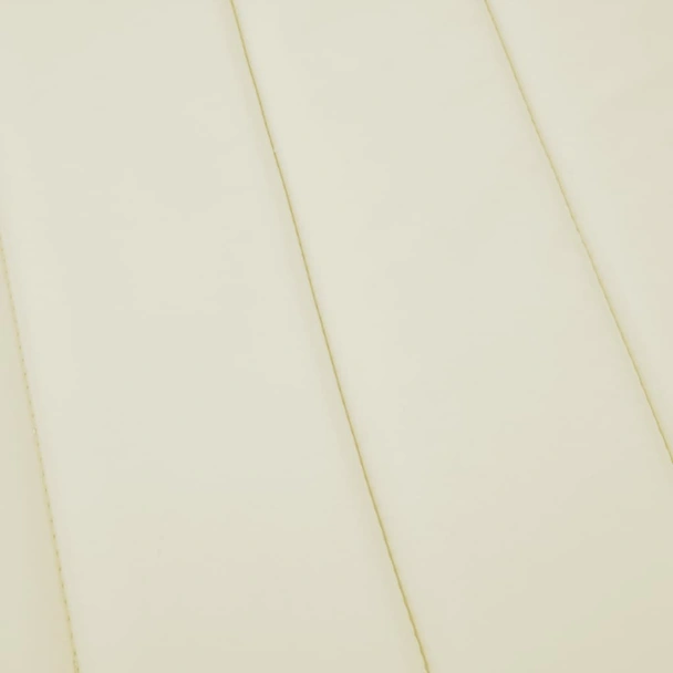 Шалте за шезлонг - кремаво - 200x70x3 см - Оксфорд плат - VL314220 - Image 6