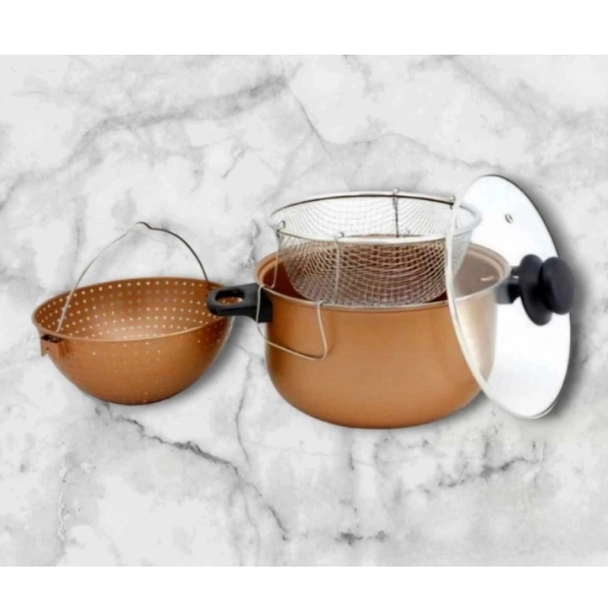 Тенджера с кошница за пържене и гевгир OLIVER VOLTZ - Image 4