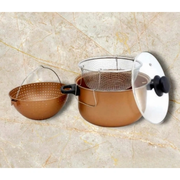 Тенджера с кошница за пържене и гевгир OLIVER VOLTZ - Image 3