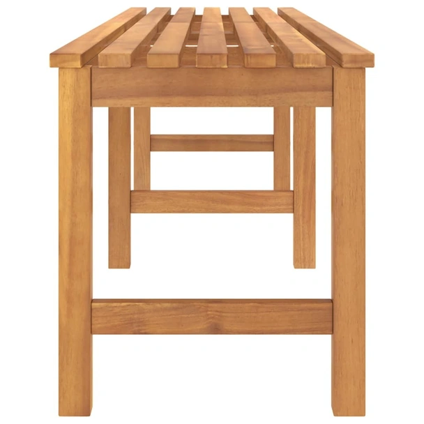 Градинска пейка, 180 см, тиково дърво масив - VL316633 - Image 5