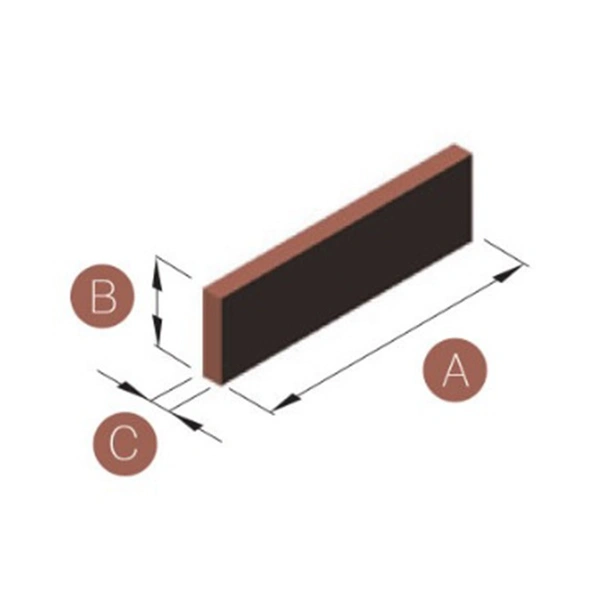 Керамична тухла 215/65/15 мм Smooth Red ISIKLAR - Image 2
