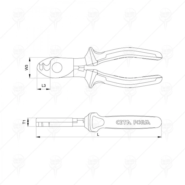 Клещи резачки мини 115мм 4.5" PREMIUM - Image 2