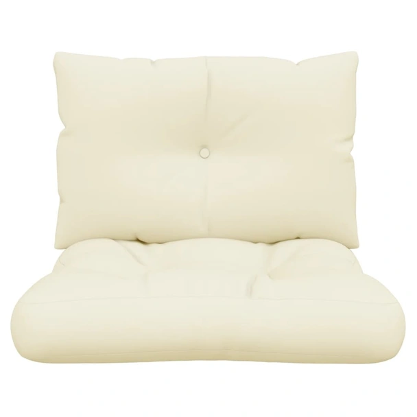 Палетни възглавници, 2 бр, кремави, текстил - Image 5