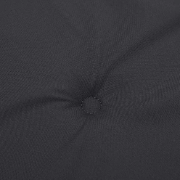 Възглавница за градинска пейка черна 200x50x4 см оксфорд плат - VL47613 - Image 5