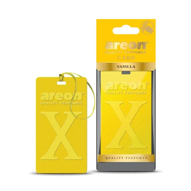 Ароматизатор за кола Ванилия X Card AREON