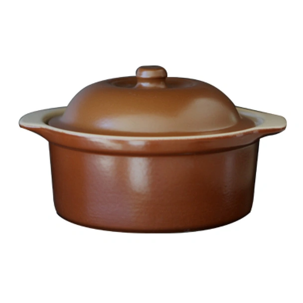 Касерола с капак 1.5 л табако-крем CERUTIL