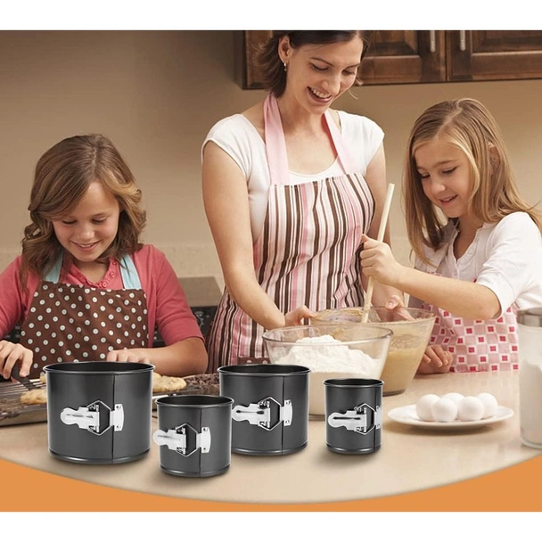 Комплект форми за панетоне с падащо дъно 4 бр. - Image 6