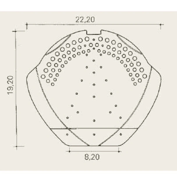 Малка преграда за капак гранит BRAMAC - Image 2