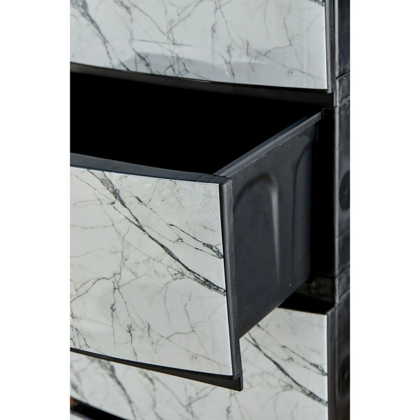 Шкаф декор Бял мрамор 35/45/90 см HAVAN - Image 4