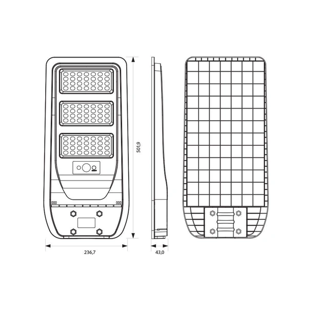 Соларно LED осветително тяло 100 W REX VIVALUX - Image 9
