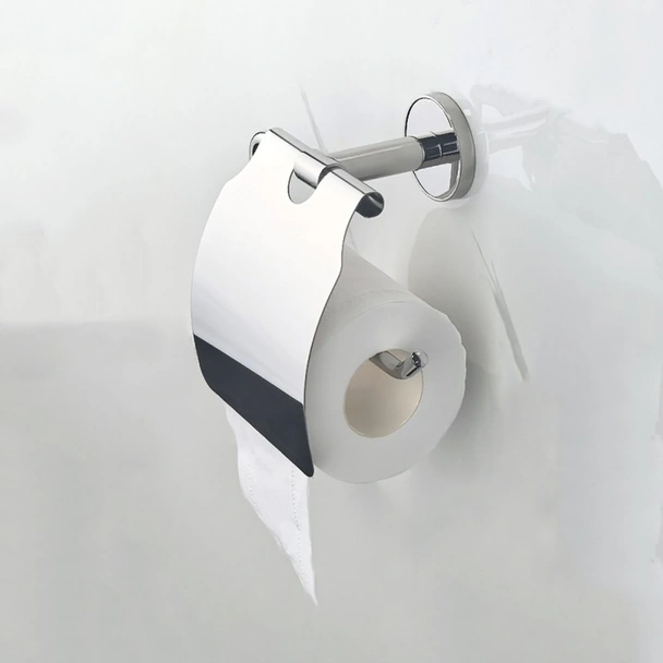 Поставка за тоалетна хартия с капак Lusso Chrome INTER CERAMIC - Image 3