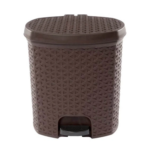 Кош за боклук с педал ратан 10 л STERK - Image 4