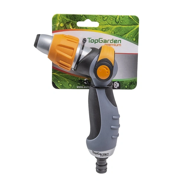 Метален пистолет за поливане гумиран корпус Top Garden Premium - Image 2