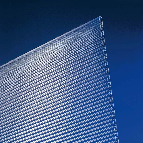 Поликарбонатна плоскост 6 мм прозрачна PLAZIT POLYGAL - Image 2