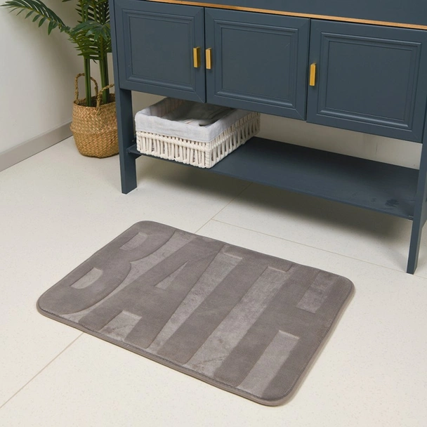 Постелка за баня BATH с Memory пяна кафява INTER CERAMIC - Image 2