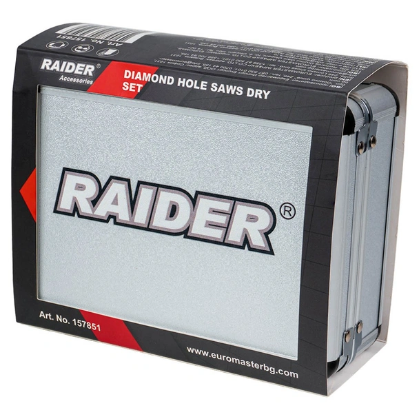 Боркорона M14 Ø8-68 мм AL Case Set Diamond Dry RAIDER - Image 4