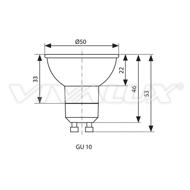Халогенна лампа JDR 20W VIVALUX - Image 2