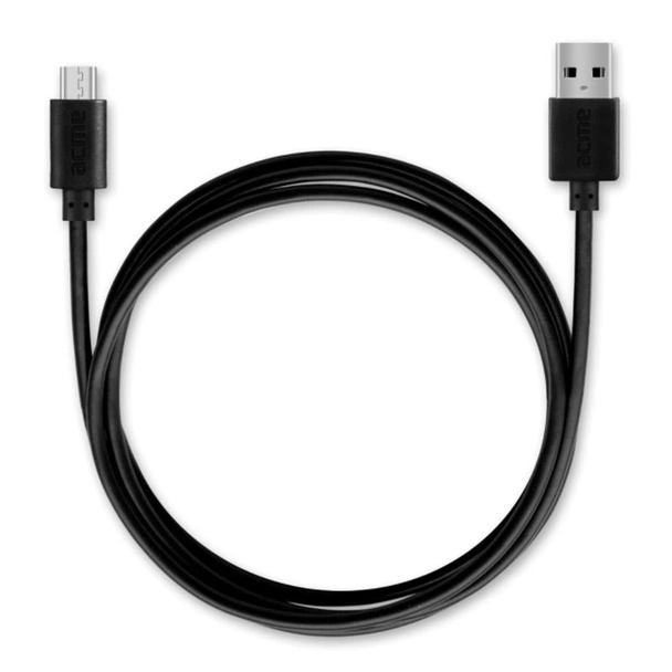 Кабел за данни CB1011 Micro USB 1 м черен ACME - Image 3