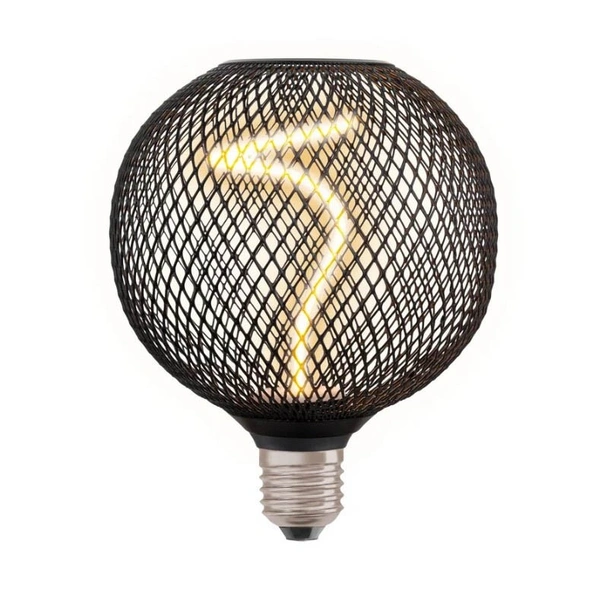 LED лампа Е27 3.5 W Spiral Filament Globe 125 OSRAM - Image 3