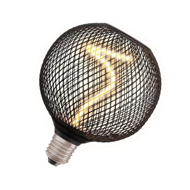 LED лампа Е27 3.5 W Spiral Filament Globe 125 OSRAM - Image 2