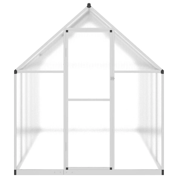 Оранжерия - поликарбонат - стоманена основа - 334x169x195 см - Image 2