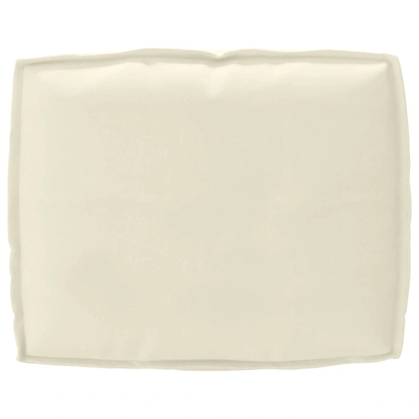 Възглавница за палета за облегалка Кремаво 50x40x12 см Оксфордска тъкан - Image 5