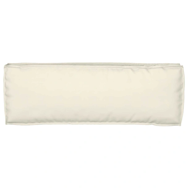 Възглавници за палет за пейка 2 бр кремави 120x40x8 см от оксфордска тъкан - VL42001700 - Image 5