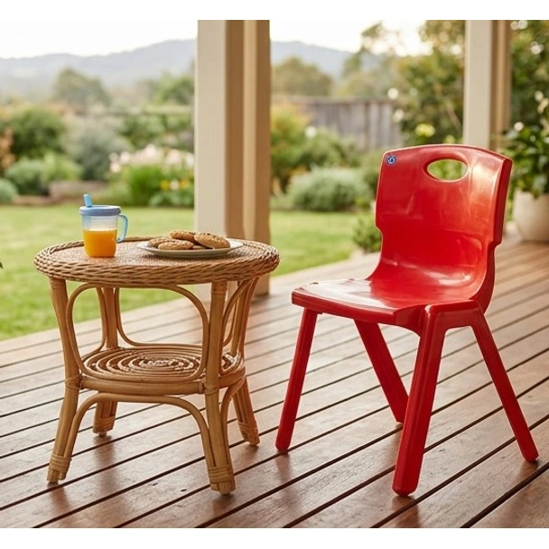 Детски стол червен MEVSIM PLASTIC - Image 3