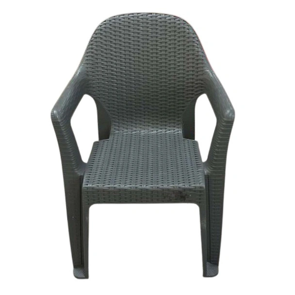 Градински стол PVC сив Polo MEVSIM