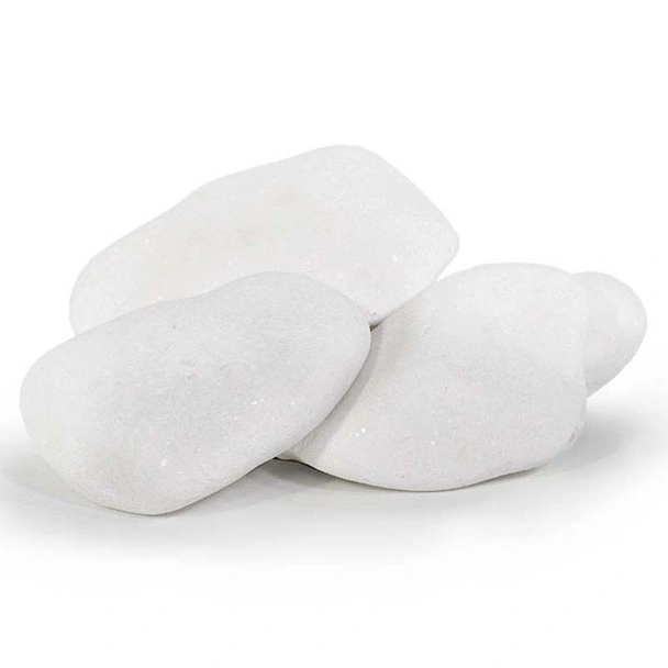 Камъчета за декорация 3-6 см Pebbles White Thasos AKROLITHOS - на кг - Image 2